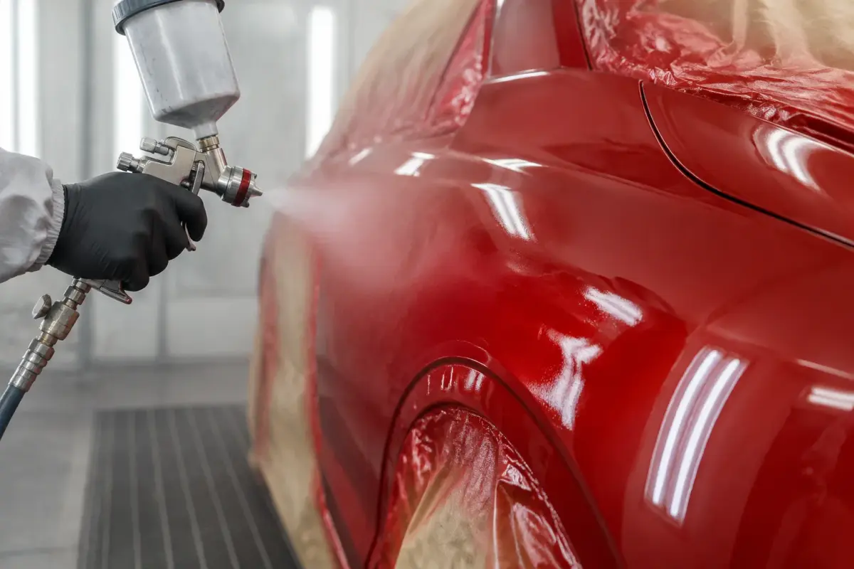 Automotive Painting at Combat Collision, Bridgeport, PA
