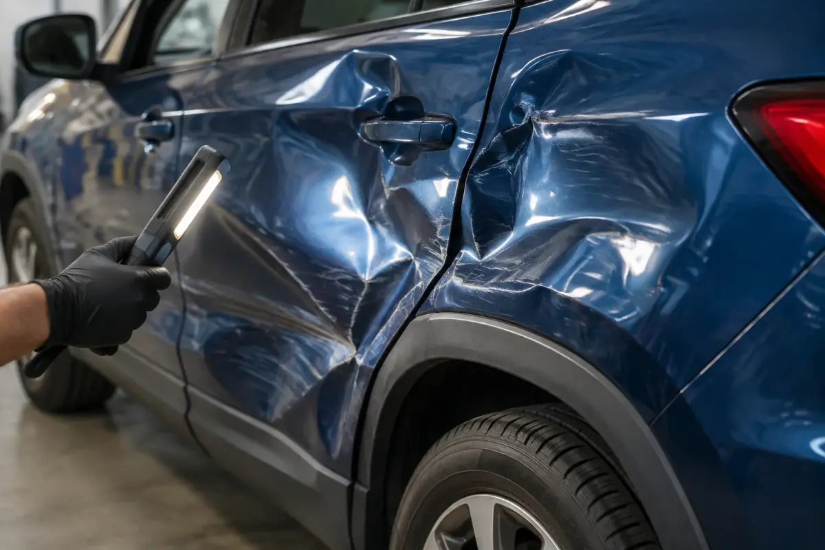 Accident Damage Repair at Combat Collision, Bridgeport, PA